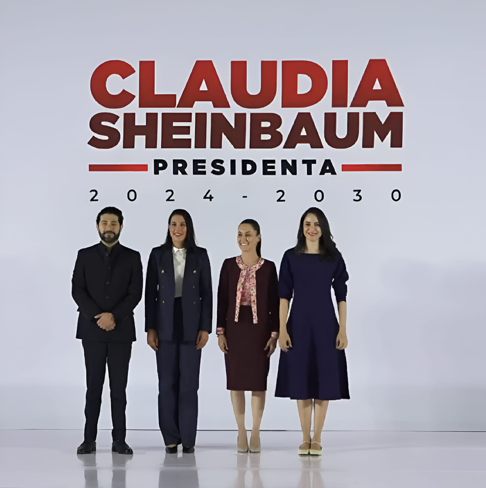 Presidenta Electa Claudia Sheinbaum presenta nuevos integrantes de su gabinete para el periodo 2024-2030