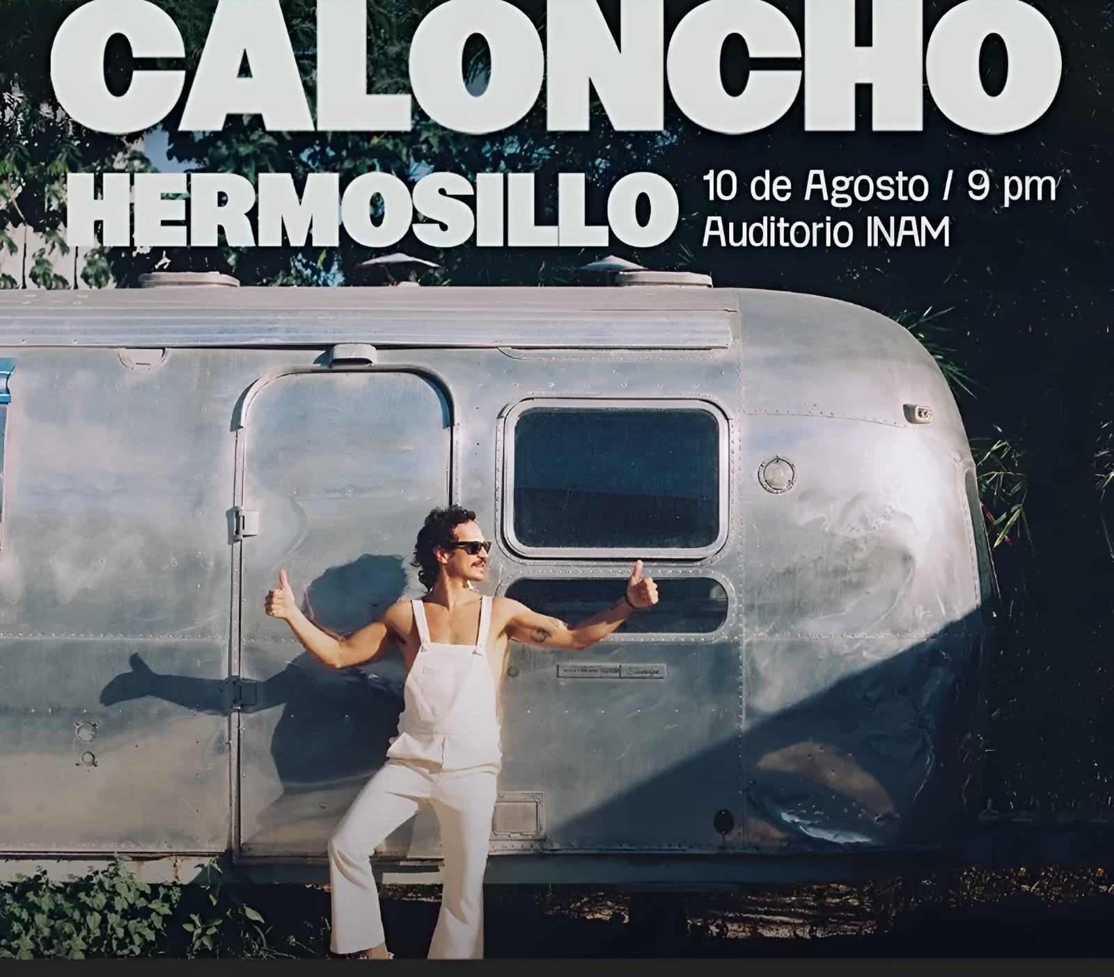 Anuncia Caloncho Concierto en Hermosillo