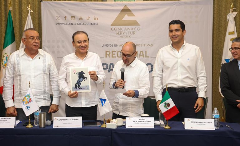 Fortalece lazos gobernador Alfonso Durazo con Lideres empresariales del Pacifico