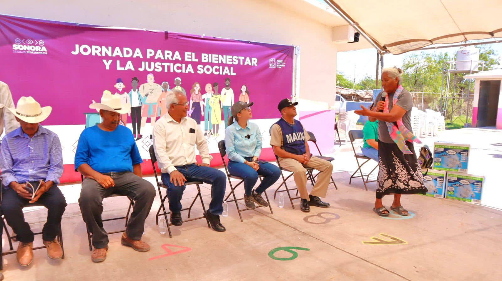 Llevan Jornadas Para el Bienestar y la Justicia Social a Bahía de Lobos