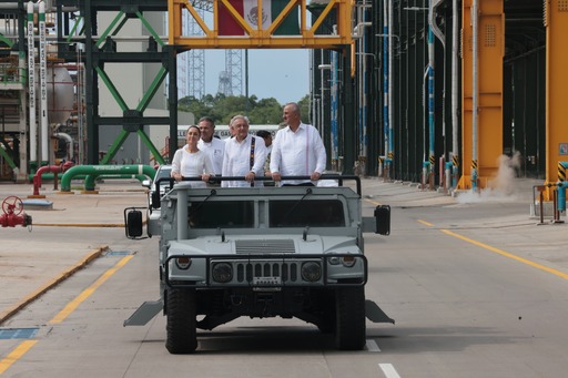 Presidente AMLO inicia producción de refinería Dos Bocas “Olmeca”: estoy contento, misión cumplida