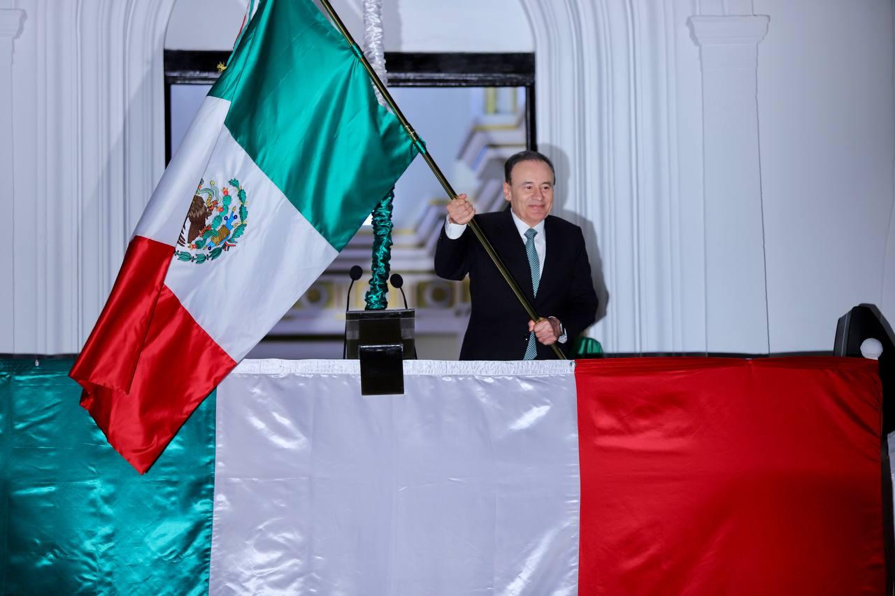 Conmemora gobernador Durazo Grito de Independencia