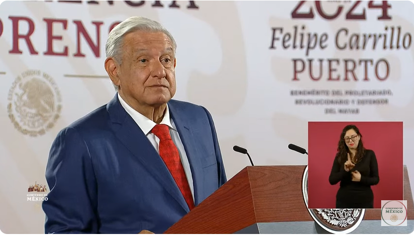 Renuncia AMLO a Militancia de Morena:Celebra la Elección de Claudia Sheinbaum