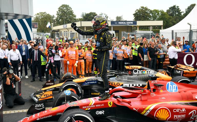 ¡No deja de sufrir! Checo Pérez queda en octavo lugar en el GP de Italia