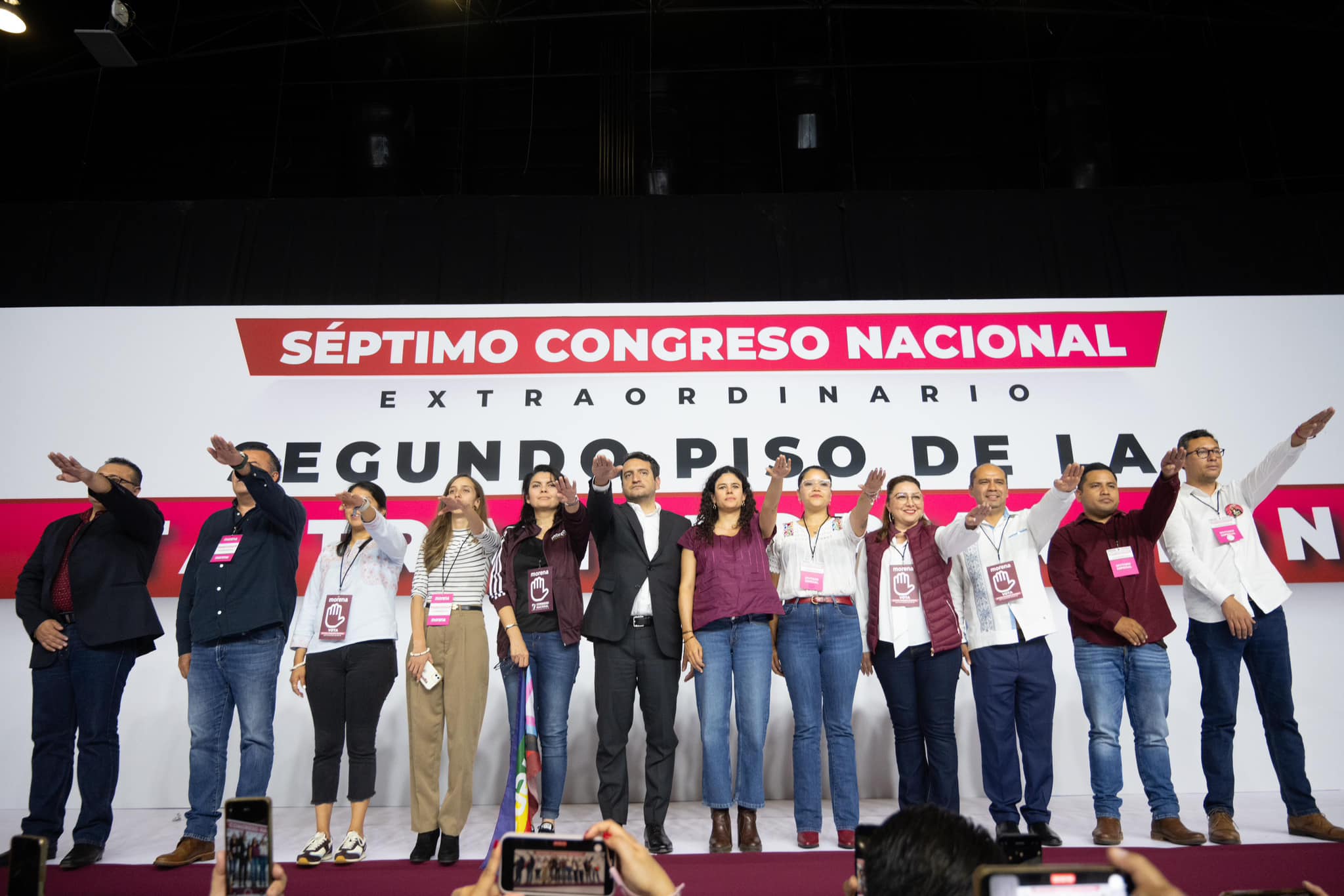 Luisa María Alcalde Asume la Presidencia de Morena en un Momento de Cambio