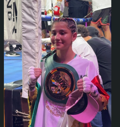 Gana alumna de Cecyte Sonora campeonato internacional de boxeo