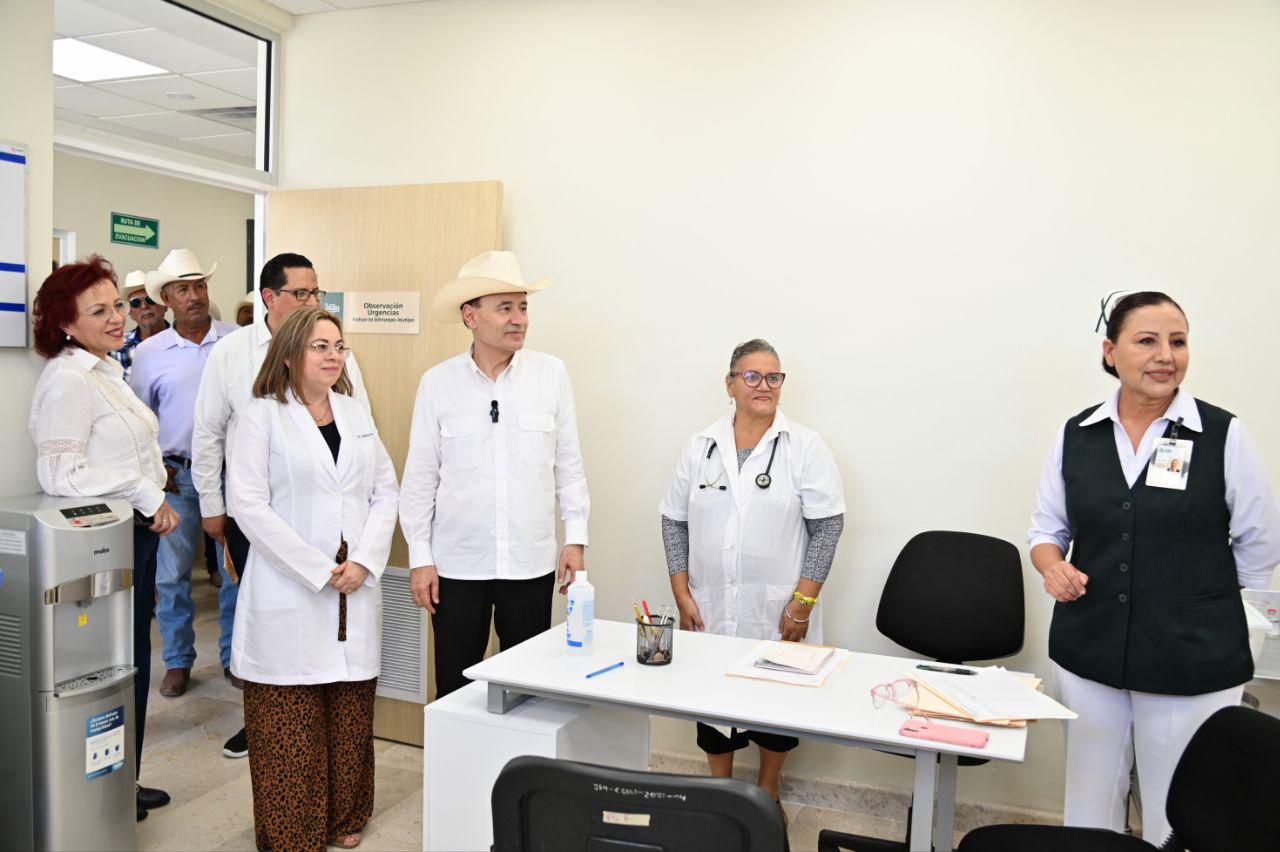 Cumple Gobernador Durazo a pueblos yaquis con primer hospital gratuito