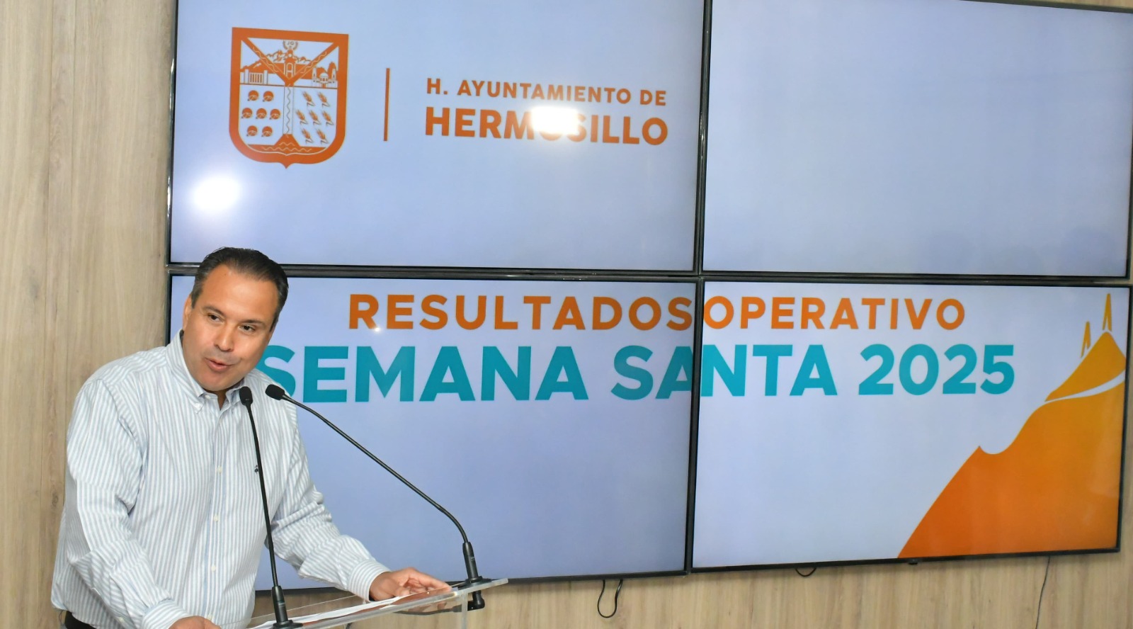 Celebra Toño Astiazarán Semana Santa blanca, ordenada y limpia