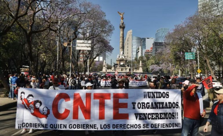Tras bloqueos, Sheinbaum se reunirá con la CNTE