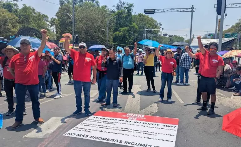 CNTE reclama a Sheinbaum promesa de abrogación de la Ley del ISSSTE 2007