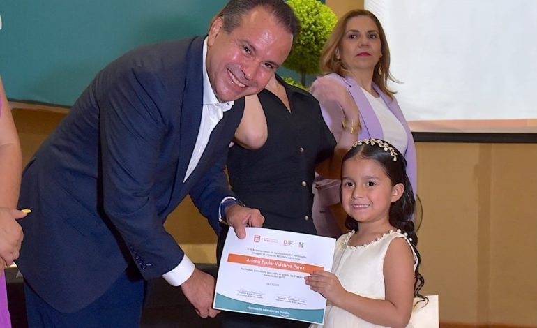 Reafirma Toño Astiazarán compromiso con la niñez hermosillense