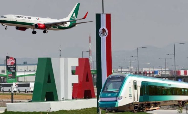 Reporta Defensa saldos favorables en Tren Maya, Mexicana y AIFA