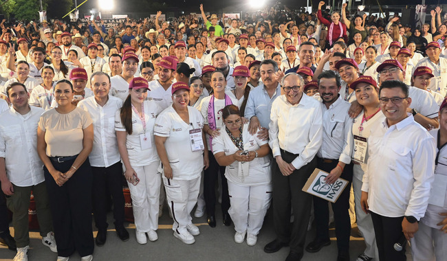 Salud Casa por Casa es territorio, prevención, atención temprana, y mucho amor a la patria: Presidenta en Ciudad Obregón, Sonora