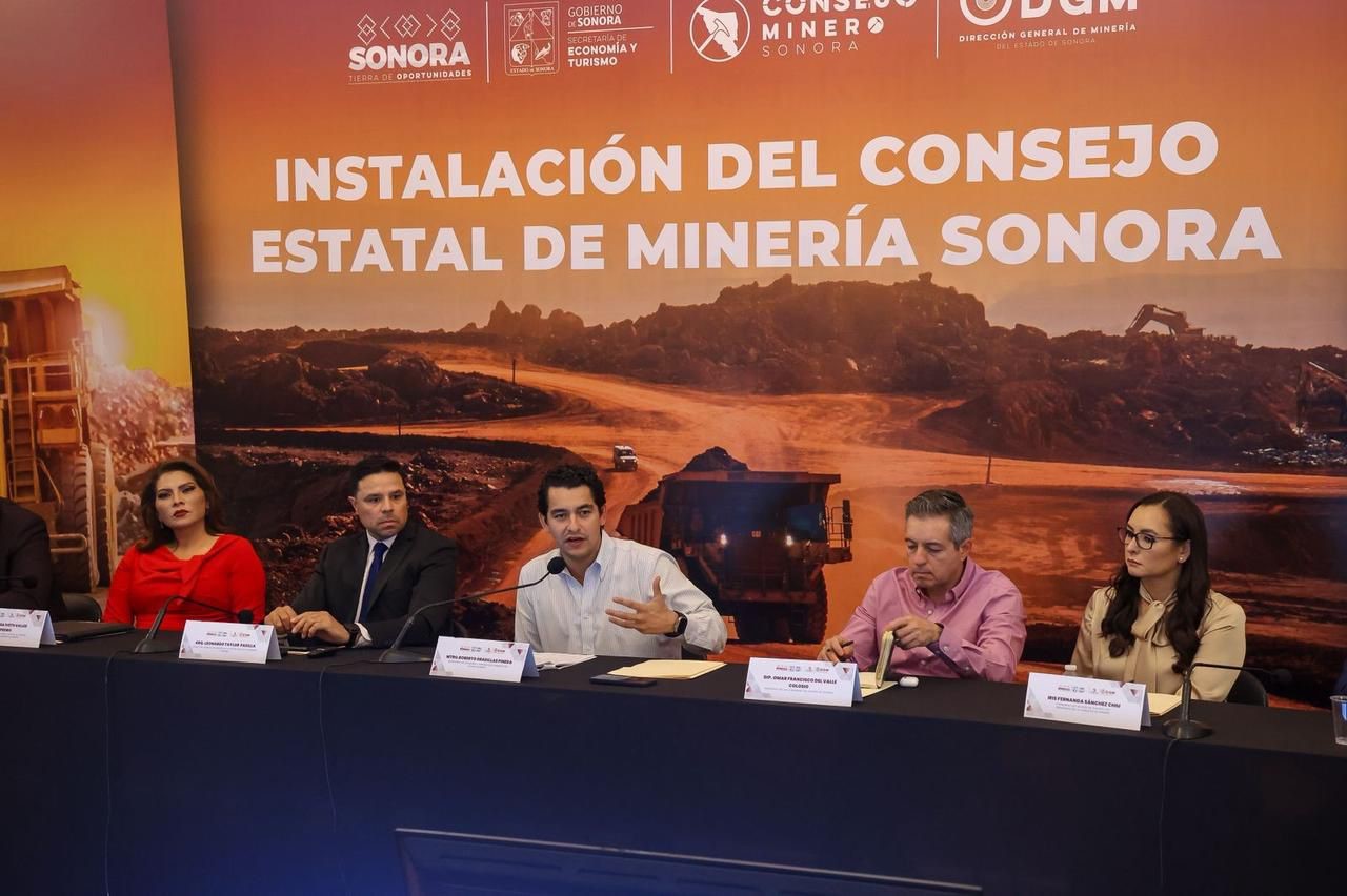 Instalan Consejo Estatal de Minería
