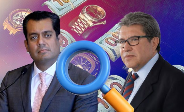 Ricardo Monreal pide a Gutiérrez Luna dar la cara y aclarar lujos exhibidos
