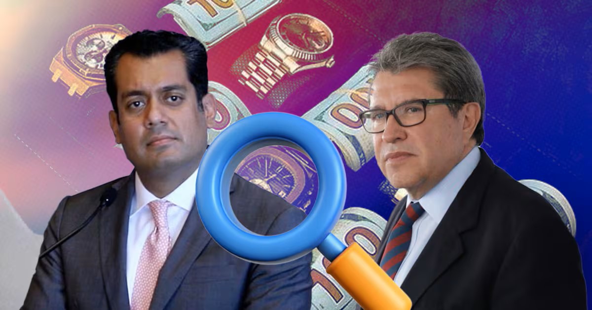 Ricardo Monreal pide a Gutiérrez Luna dar la cara y aclarar lujos exhibidos