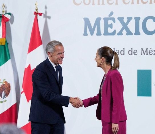 Sheinbaum y Carney acuerdan plan de acción para agilizar comercio