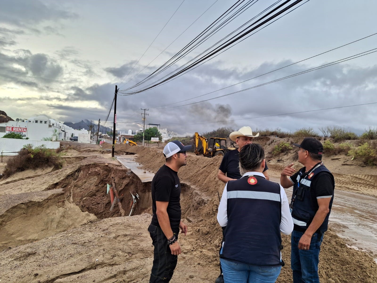 Mantiene Ayuntamiento de Hermosillo coordinación ante remanente del huracán