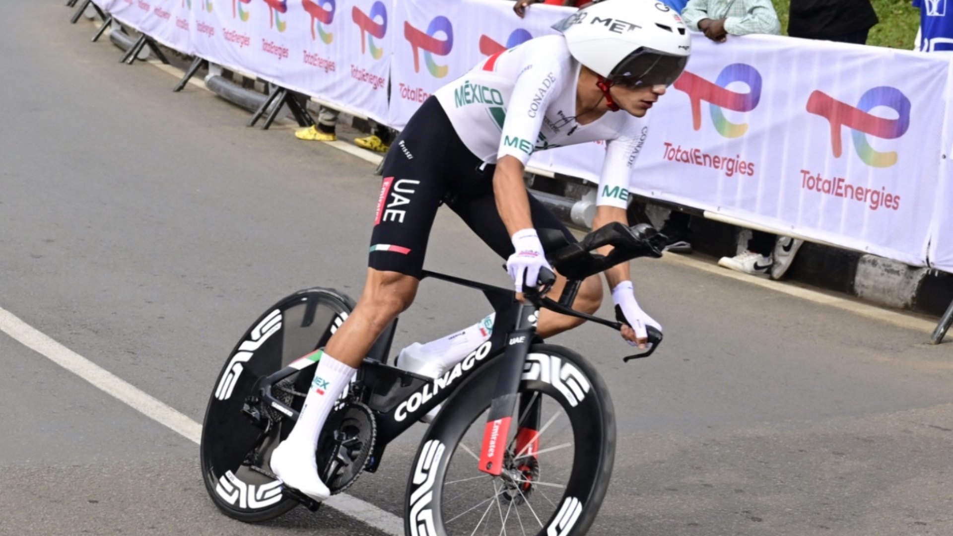 Isaac del Toro, mejor participación de un mexicano en Mundial de Ciclismo