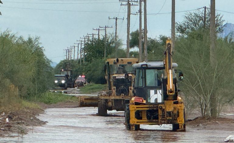Ayuntamiento de Hermosillo refuerza acciones ante intensas lluvias