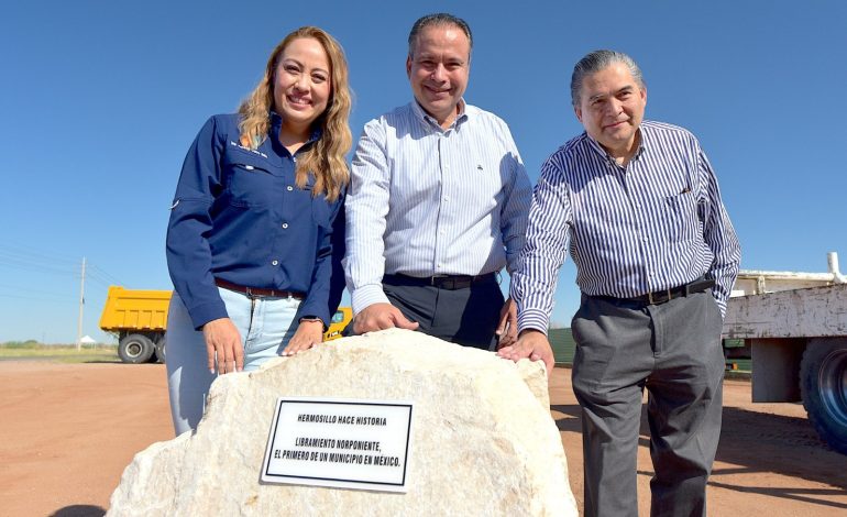 Inicia construcción de libramiento carretero: conectará Bahía de Kino con la Internacional a Nogales