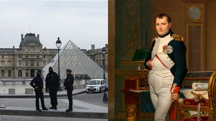Roban joyas de Napoleón en el Museo de Louvre…