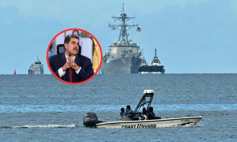 Tensión mundial: Destructor de guerra con marines de EU llega cerca de Venezuela