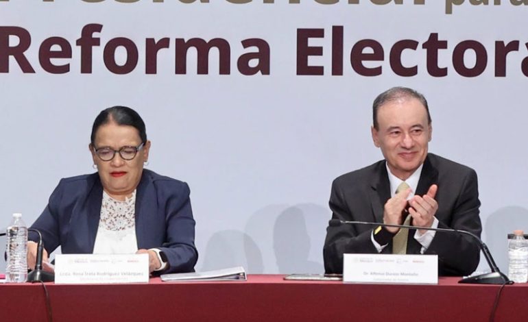 Gobernador Durazo y secretaria de Gobernación inician audiencias para la reforma electoral