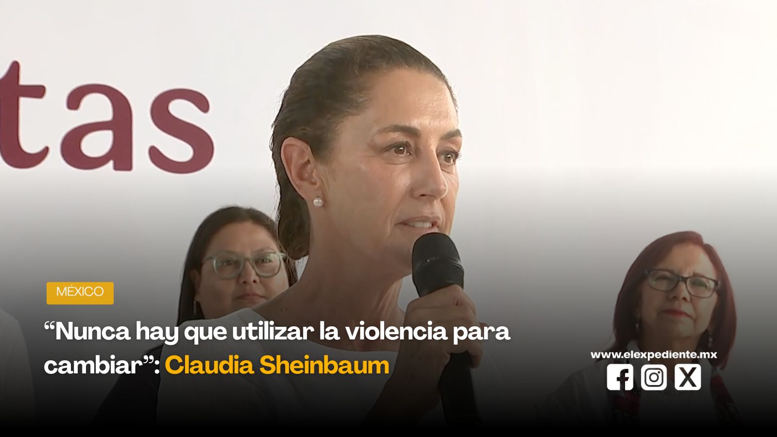 Condena Sheinbaum violencia en marcha “Gen Z”; “Había muy pocos jóvenes”, asegura.