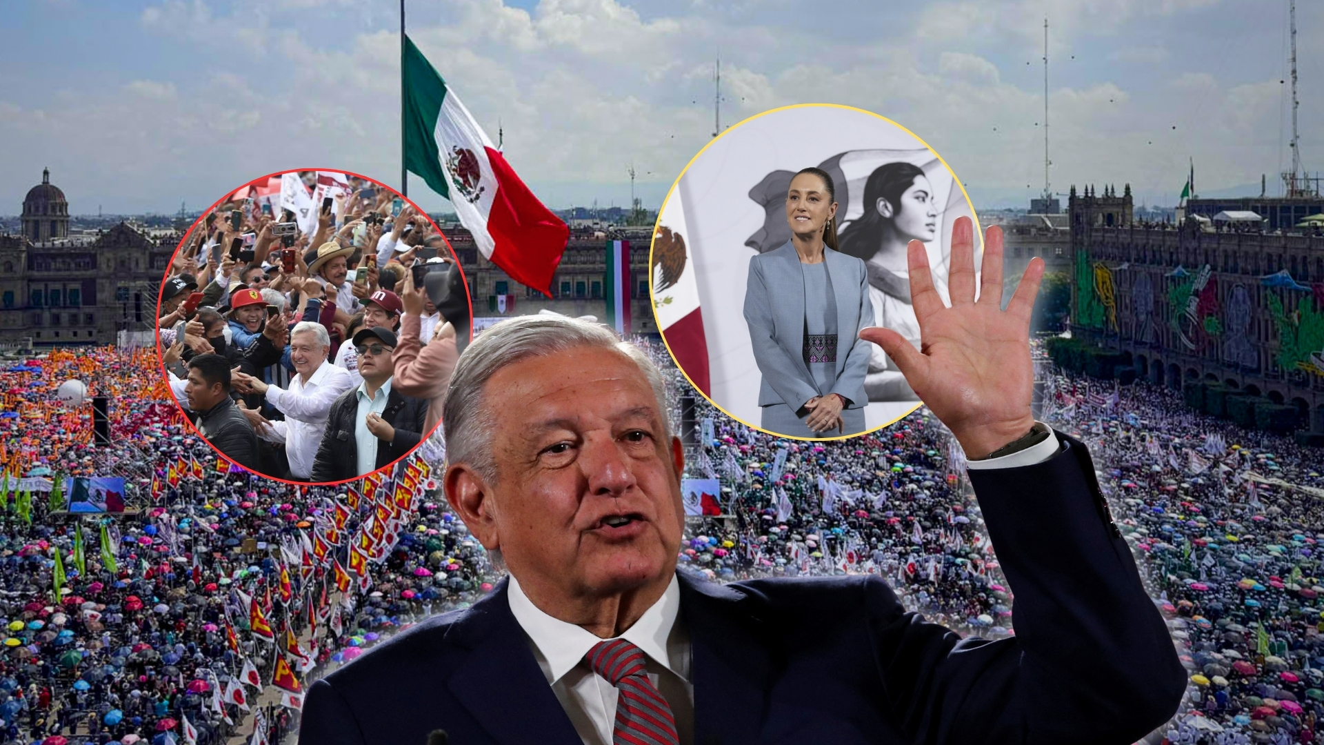AMLO: Solo saldría a la calle por la democracia, la presidenta y la soberanía nacional