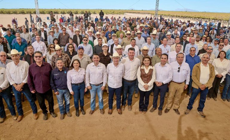 Sheinbaum y Durazo fortalecen al campo con títulos de concesión de agua