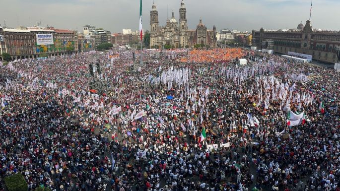 Sheinbaum muestra el músculo morenista por siete años de la 4T