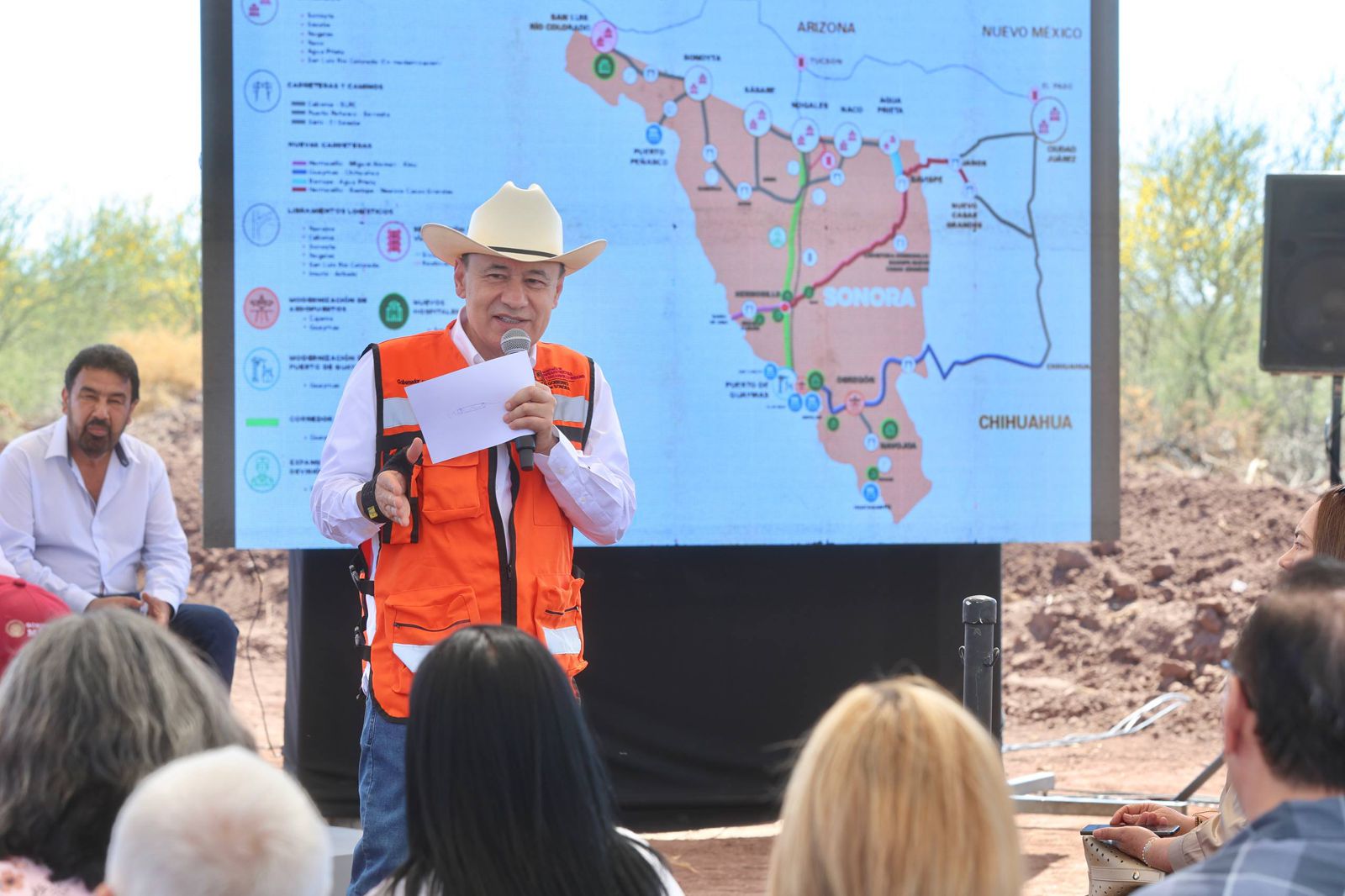 Gobernador impulsa red carretera moderna con proyecto de seis libramientos