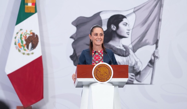 Presidenta destaca creación de 422 mil empleos más en 1er trimestre de 2026