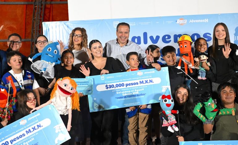 Ante sequía en Hermosillo, niños y jóvenes proponen: ¡Salvemos el AguaH!