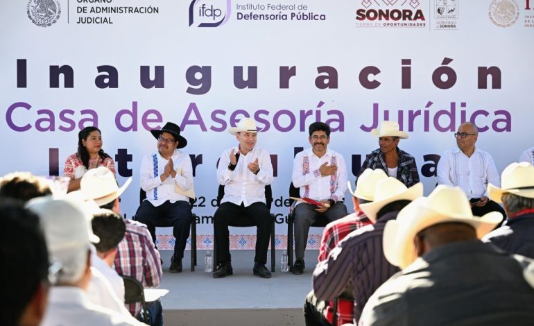 Gobernador Durazo, SCJN y Sader consolidan justicia histórica para el Pueblo Yaqui