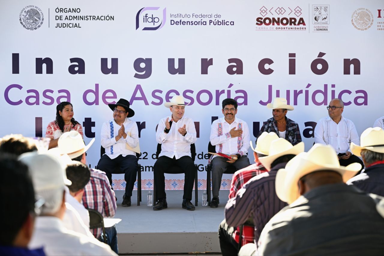 Gobernador Durazo, SCJN y Sader consolidan justicia histórica para el Pueblo Yaqui