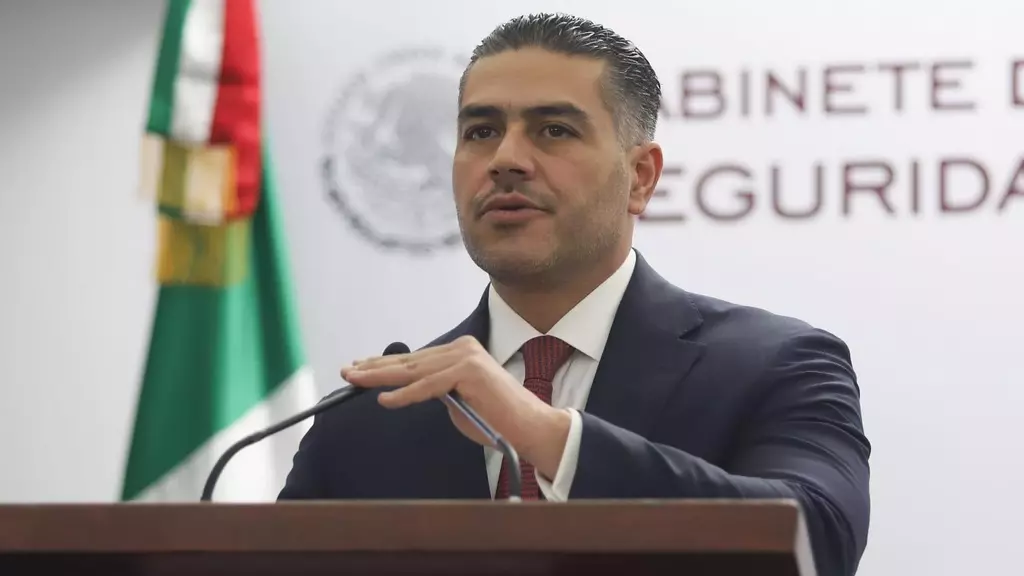 Incidencia de homicidios se ha reducido 49% a nivel nacional: Harfuch
