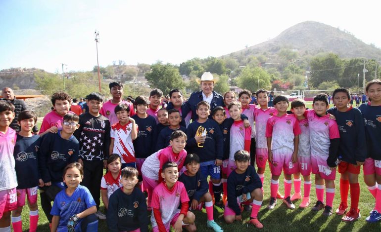 Gobernador Durazo forja futuros líderes del deporte con Mundialito Escolar 2026