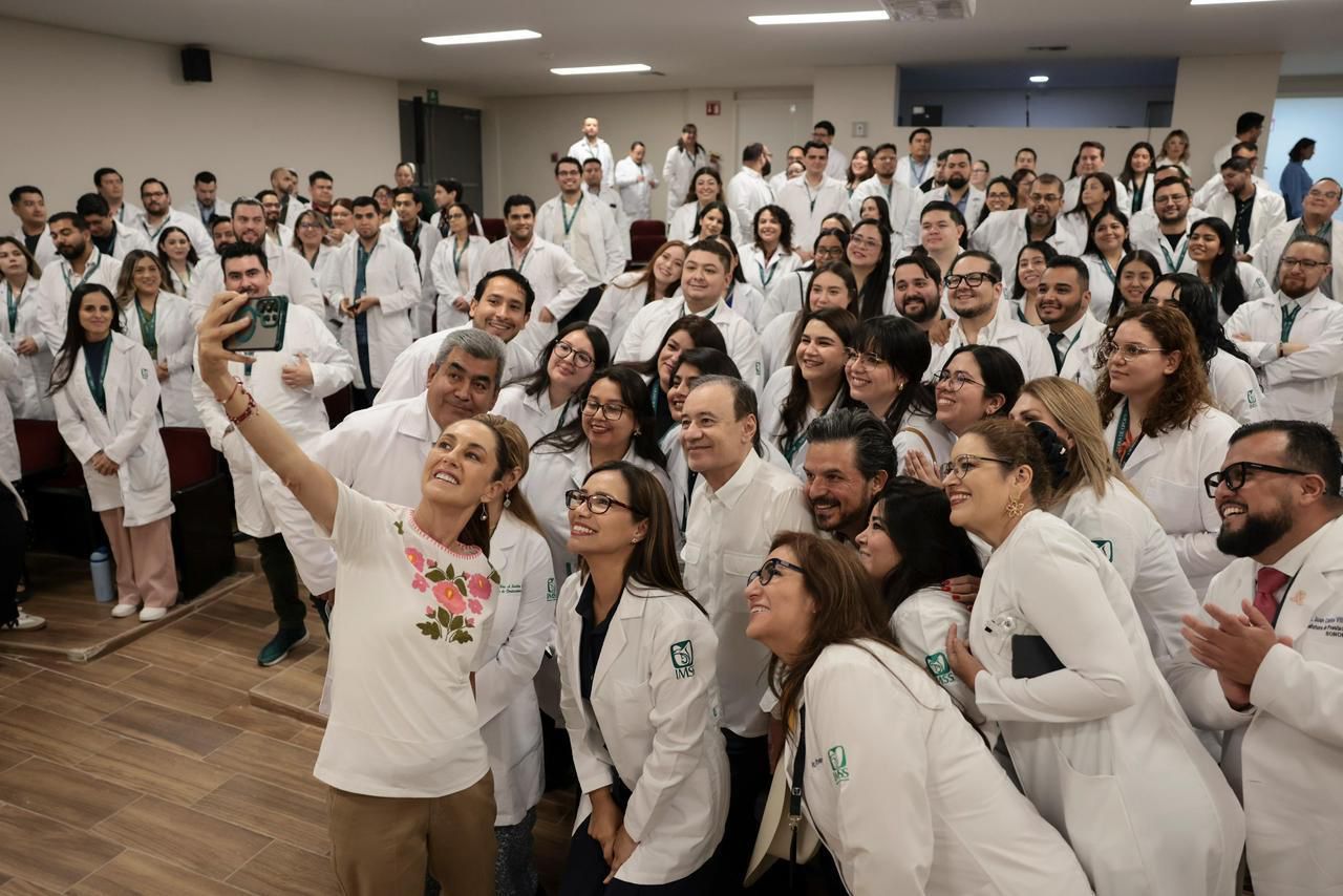 Durazo y Sheinbaum cumplen compromiso con nuevo Hospital Universitario en Sonora