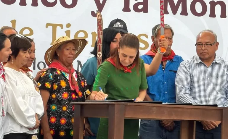 “¡Nunca más!” se reprimirá al pueblo, Sheinbaum a 20 años de Atenco