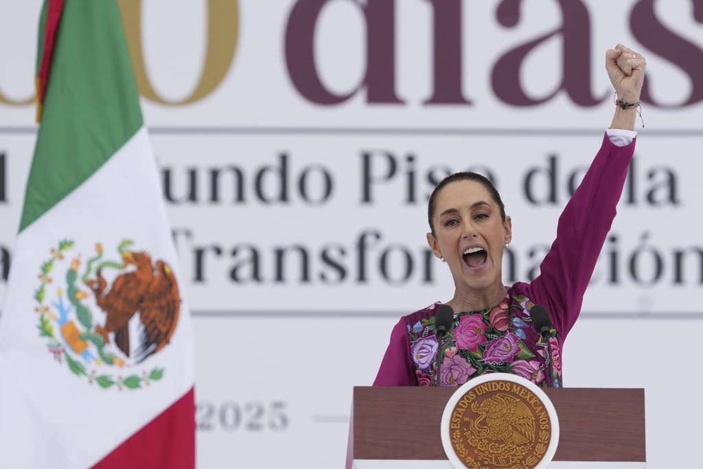 Fox y Calderón, represores y aliados de narcos, acusa presidenta Sheinbaum