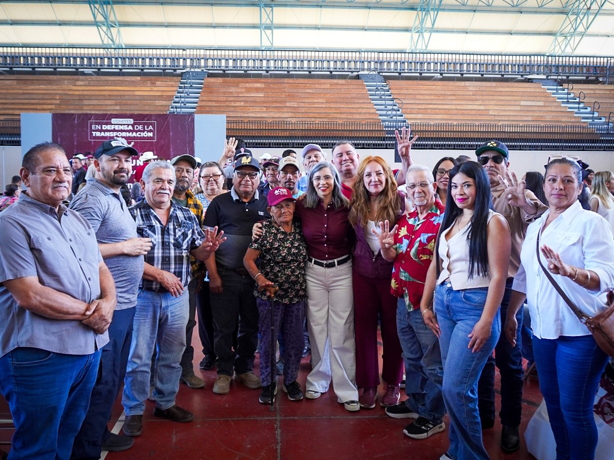 Wendy Briceño, liderazgo y cercanía con las bases de Morena en Hermosillo