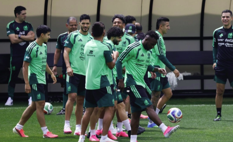 México realiza primera práctica oficial de la Copa del Mundo