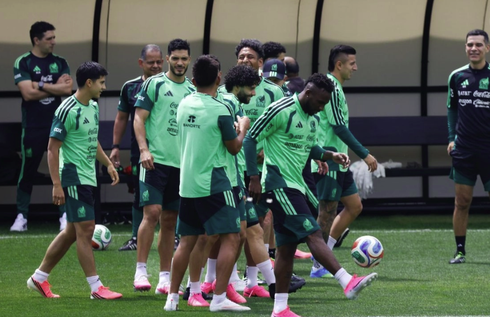 México realiza primera práctica oficial de la Copa del Mundo