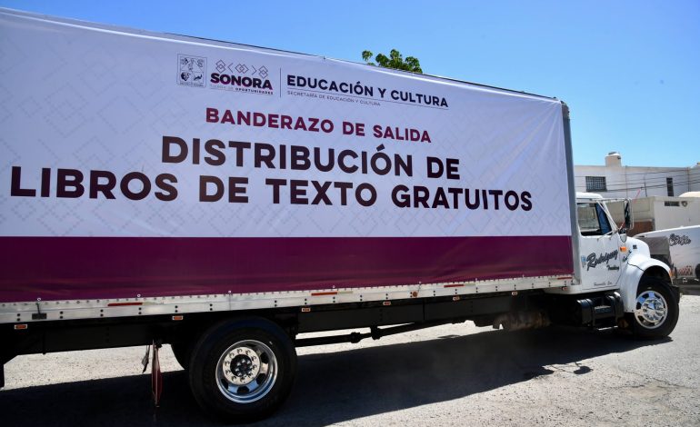 Gobernador arranca distribución de más de 3.3 millones de libros de texto en escuelas públicas