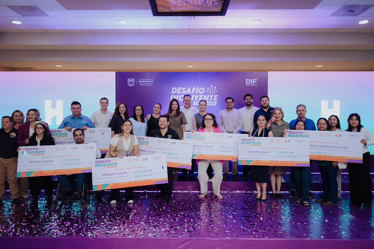Apoyan Toño Astiazarán y Patty Ruibal con Desafío Incluyente a 120 personas en sus emprendimiento