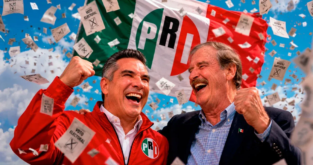 Qué diablos celebran el PRI y Fox