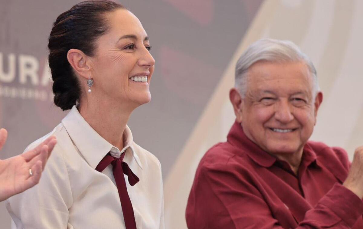 “Por el bien de todos, que regrese el otro Trump”: AMLO, reaparece para respaldar a Claudia Sheinbaum.