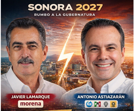 Rivalizan dos proyectos para el 2027: Lamarque vs Toño